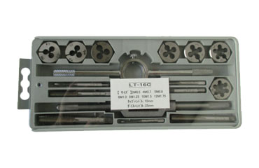 ライト精機 タップダイスセット LT-16C (ミリネジ)
